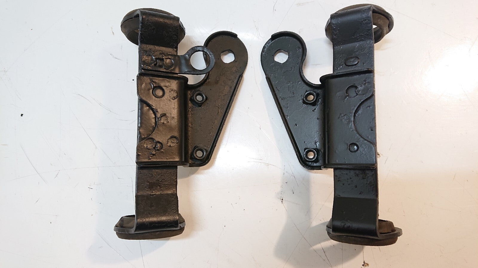 Suzuki GS 500 K2 Headlight Mounting Brackets, Pair