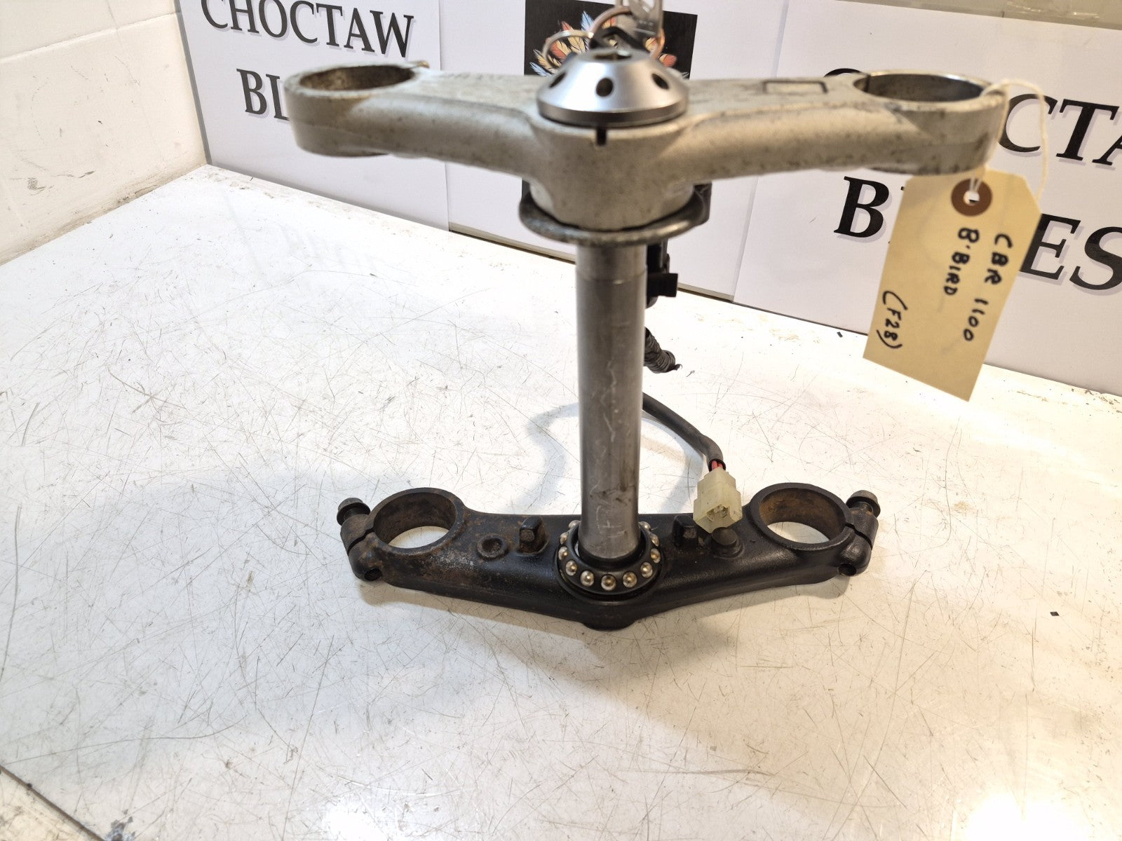 Honda CBR 1100 Blackbird Yoke, Tripple Tree Complete