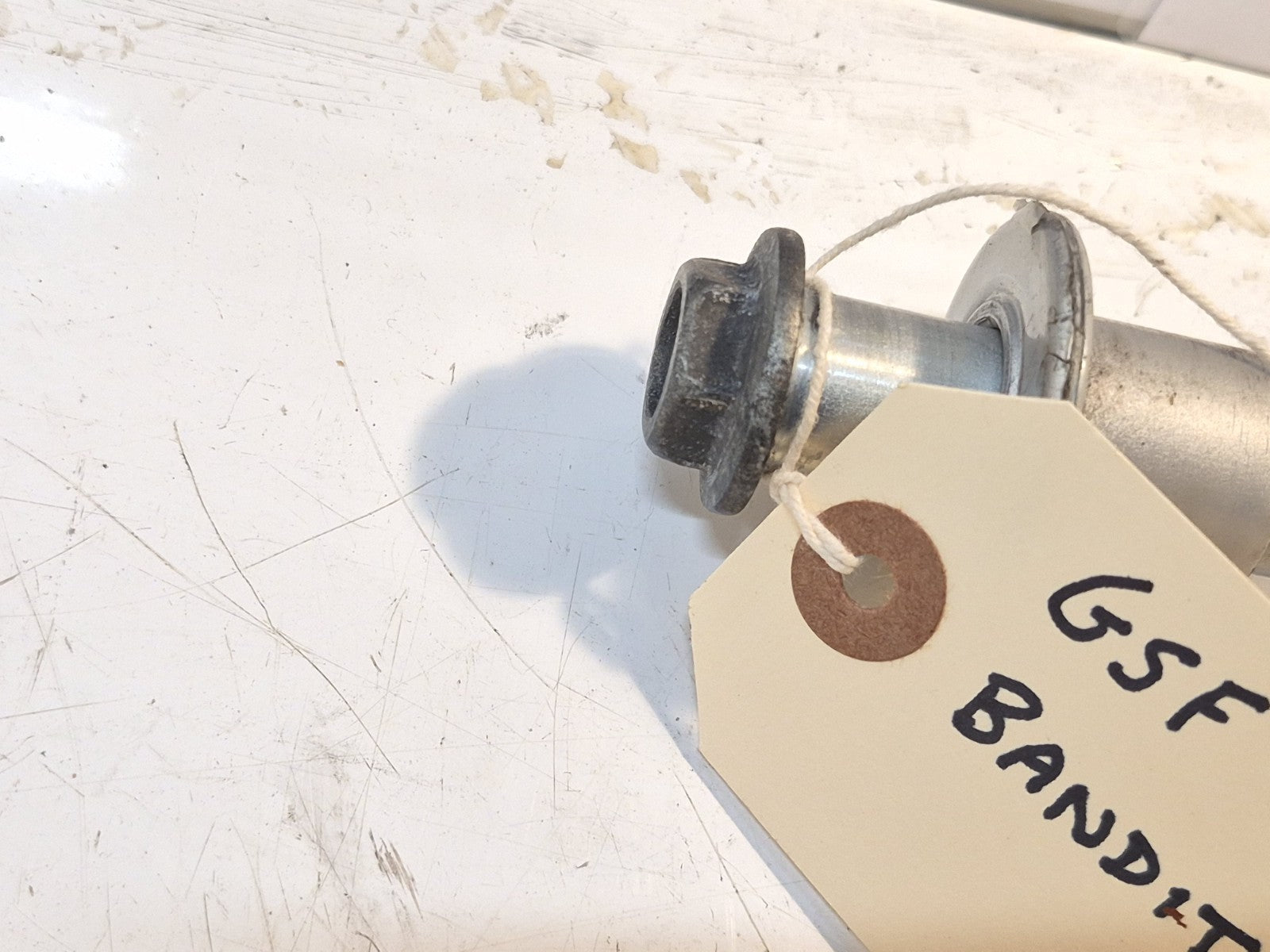 Suzuki GSF 600 Bandit Mk2 Front Wheel Spindle And Spacers