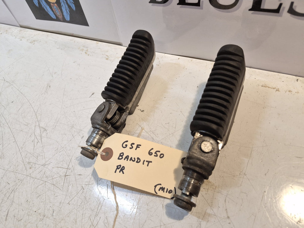 Suzuki GSF 650 Bandit Footpegs, Riders, Pair