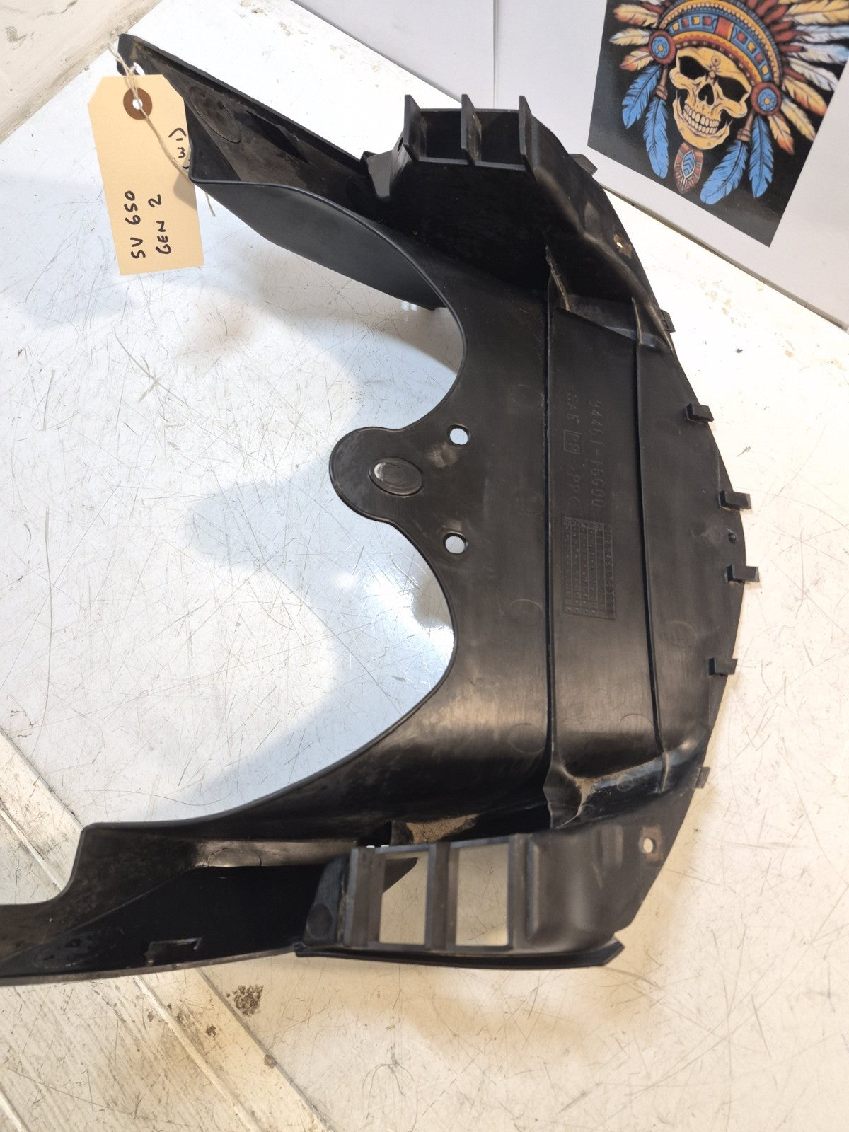 Suzuki SV 650 Gen 2 Fairing, Front Inner Cowling Cover
