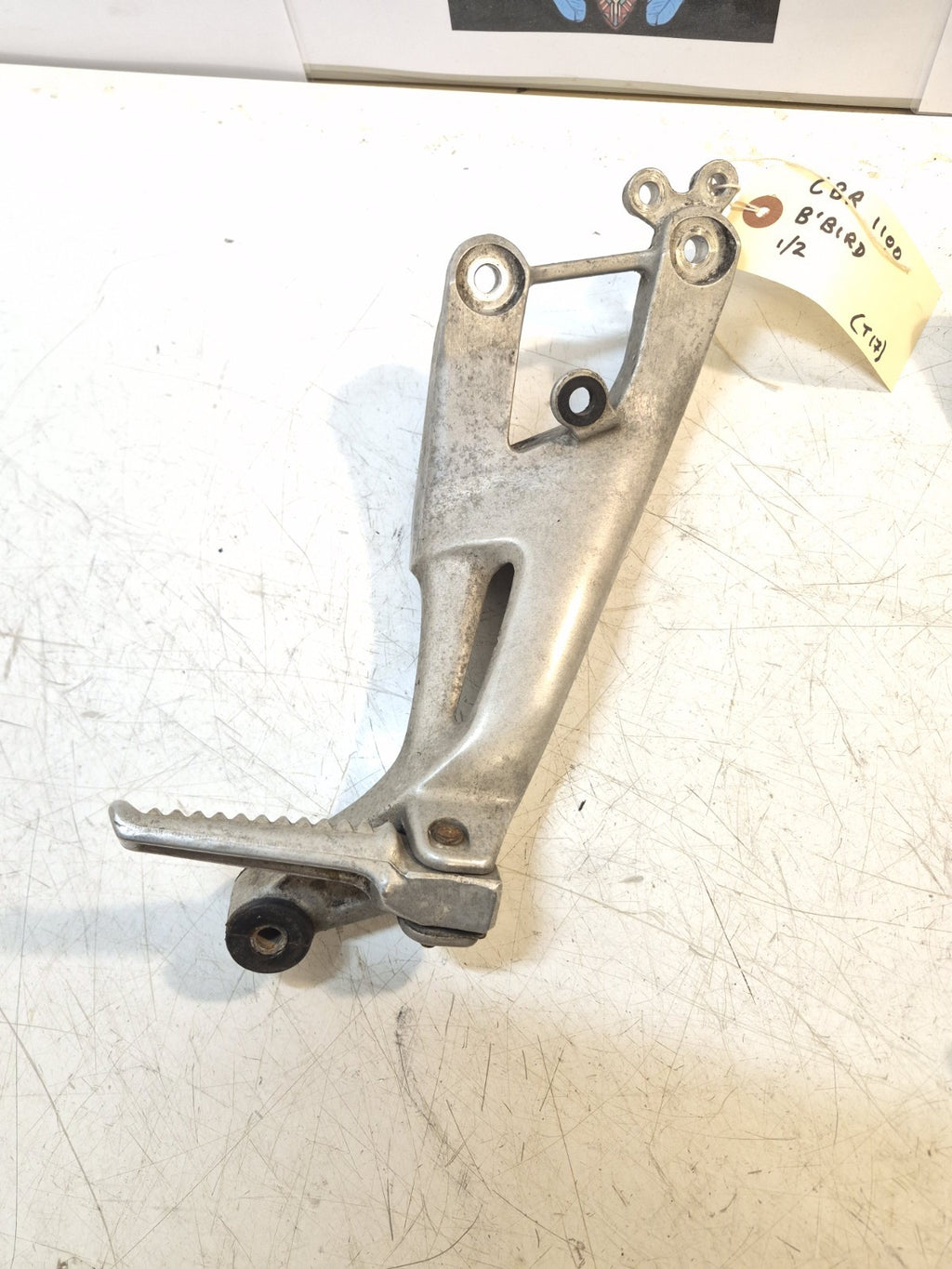 Honda CBR 1100 Blackbird Pillion Pegs And Hangers, Pair