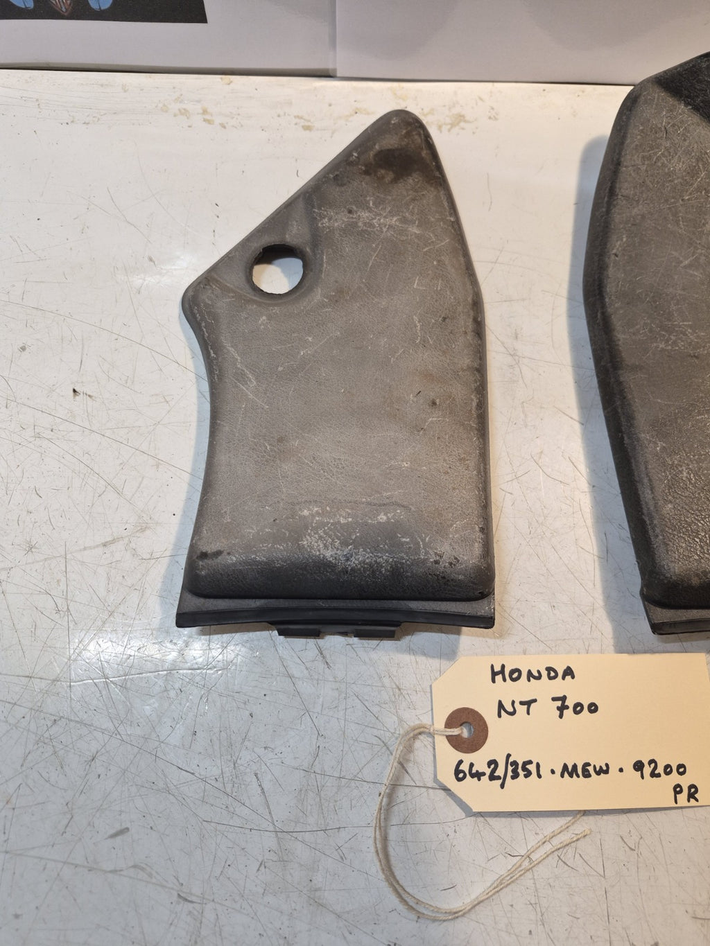 Honda NT 700 Deauville Fairing, Top Lids, Pair