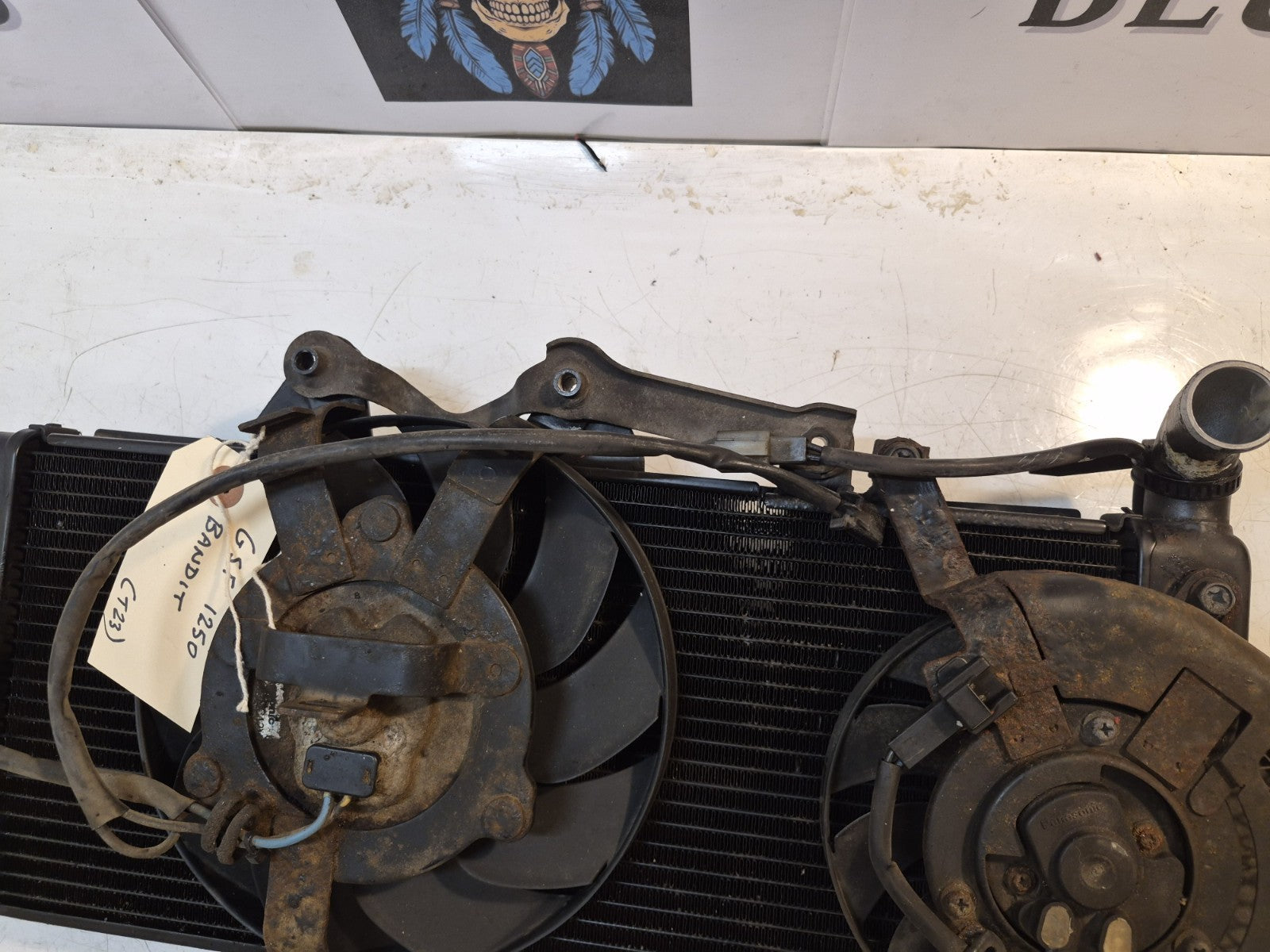 Suzuki GSF 1250 Bandit Radiator And Fans