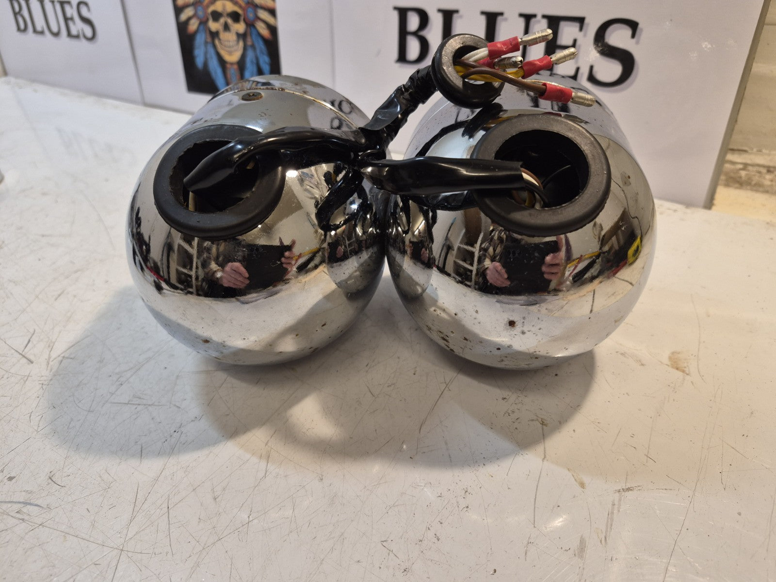 Honda CB 600F Headlight, Aftermarket Twin