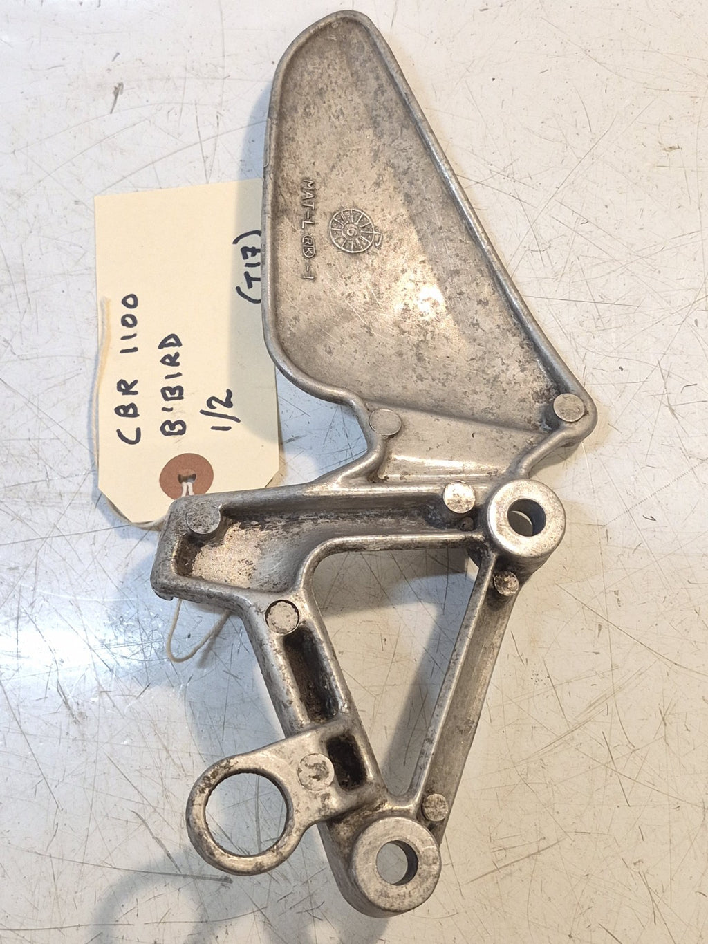 Honda CBR 1100 Blackbird Front Peg Hangers, Pair