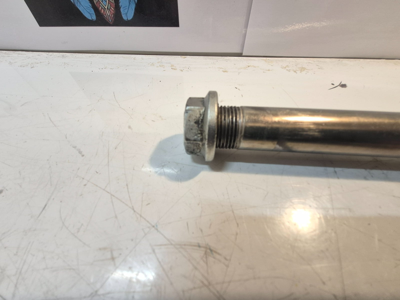 Kawasaki ZZR1100 D 1995-2000 Motorcycle Swing Arm Swinging Arm Spindle
