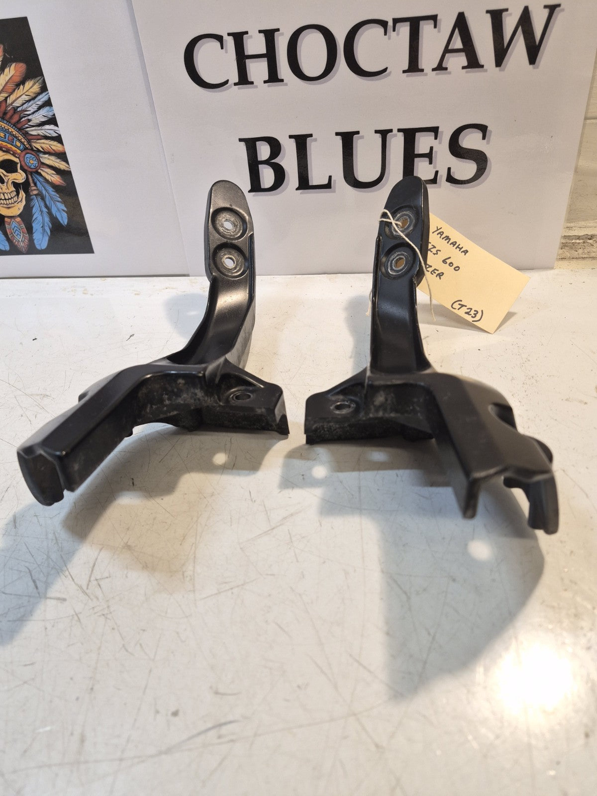 Yamaha FZS 600 FAZER Mirror Mounting Brackets