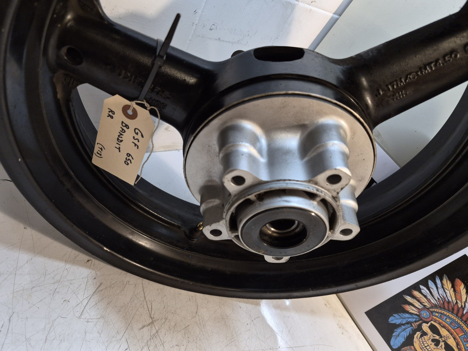 Suzuki GSF 650 Bandit Rear Wheel