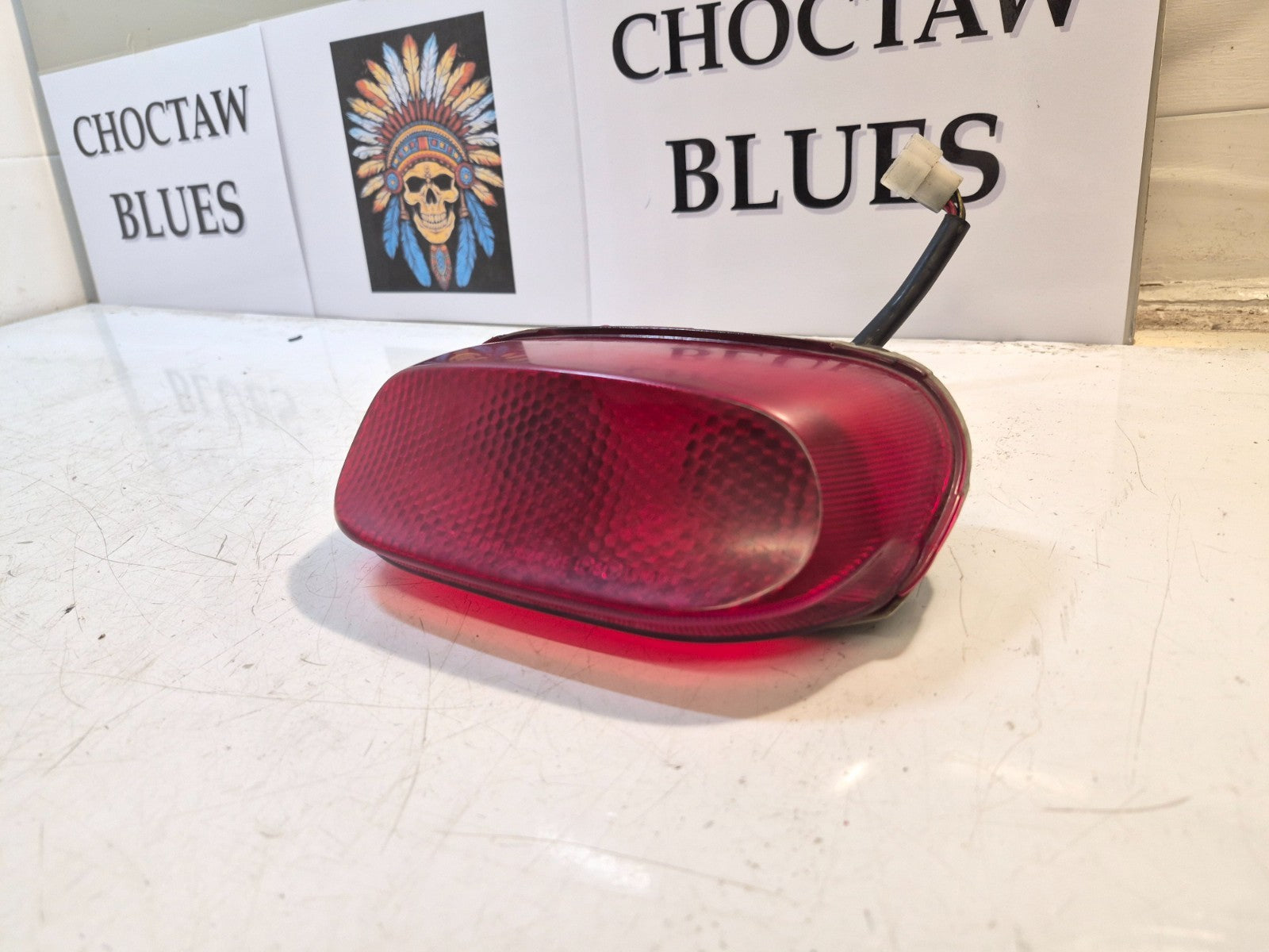 Kawasaki ZZR 1100 D - Rear Back Brake Tail Light & Wiring