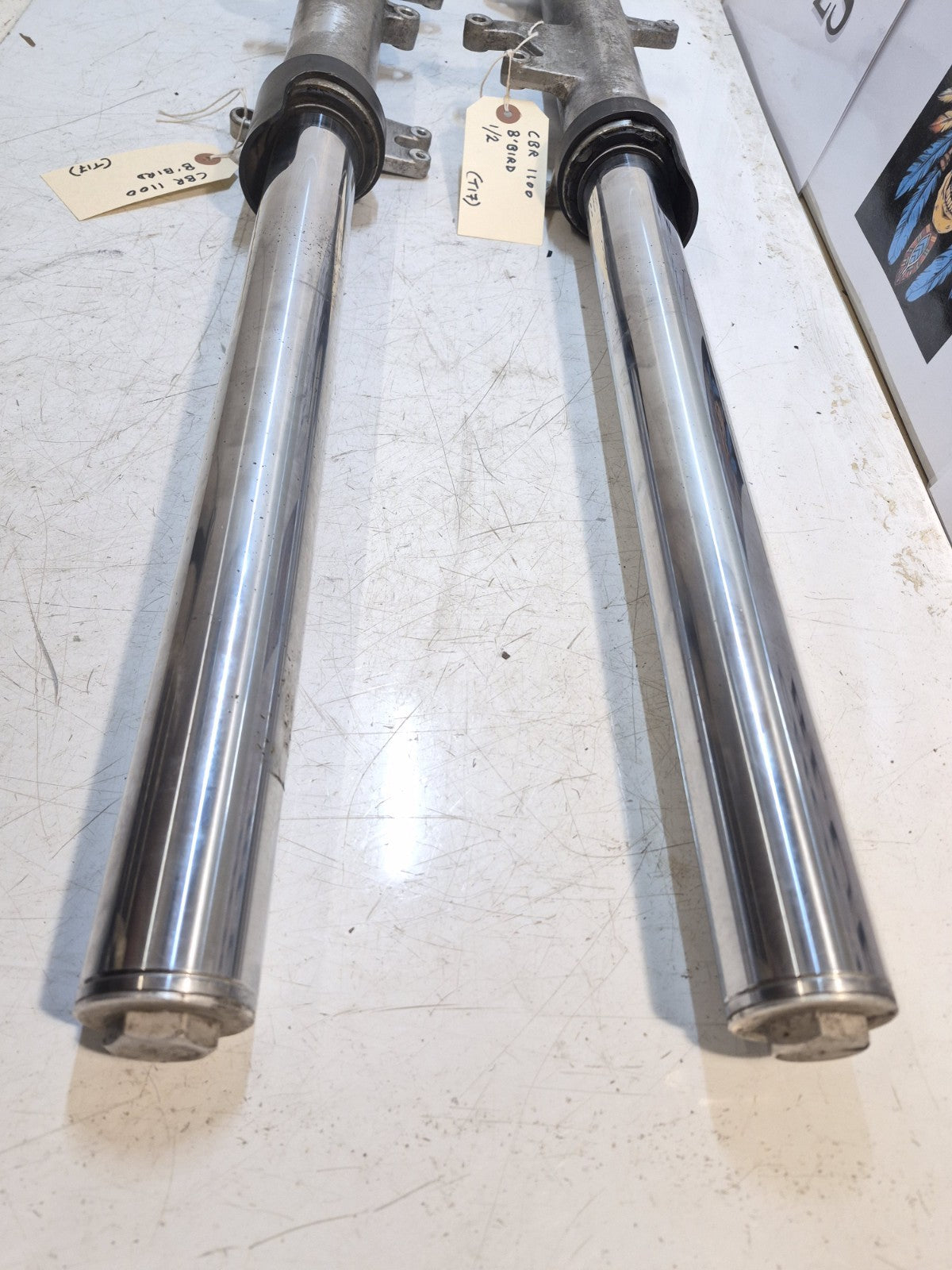 Honda CBR 1100 Blackbird Forks, Pair