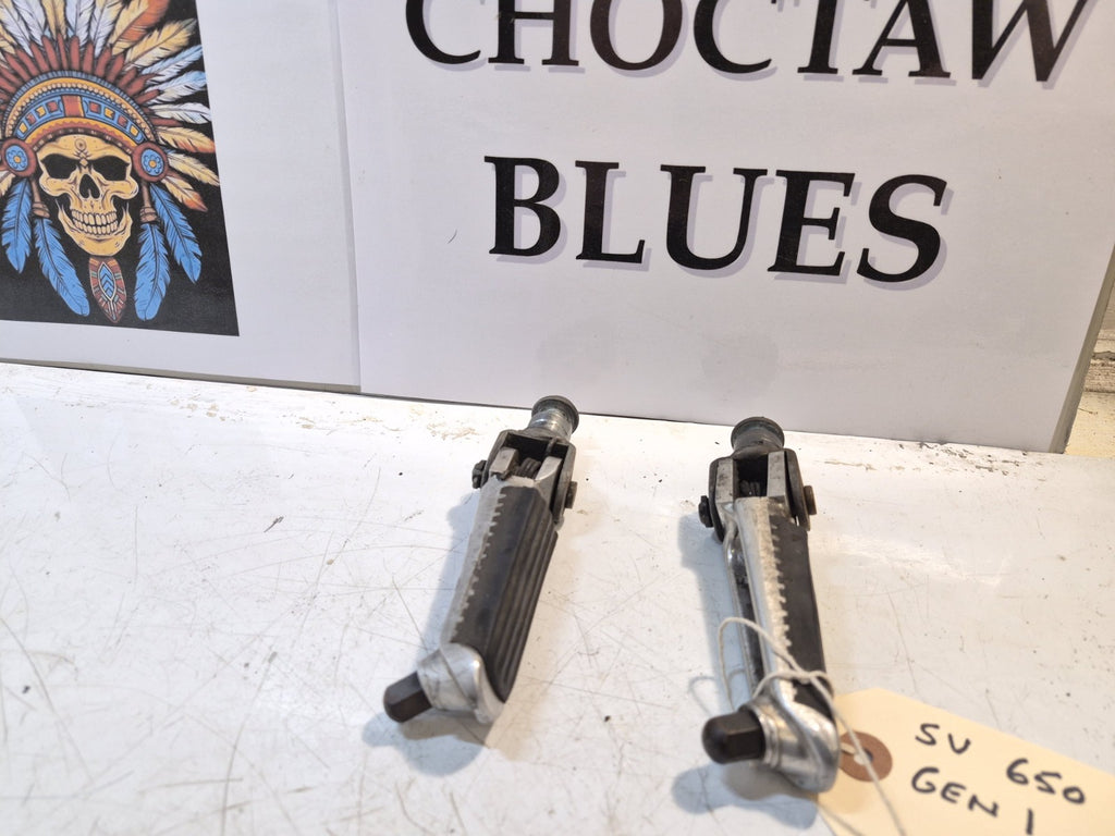 Suzuki SV 650 Gen 1 Footpegs, Riders, Pair