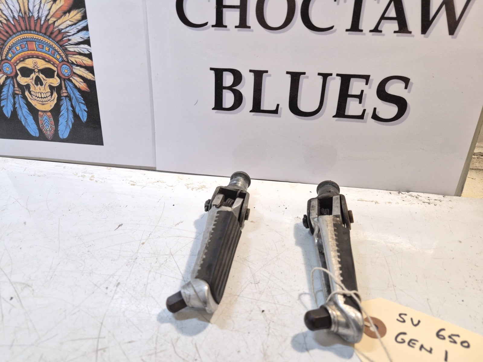Suzuki SV 650 Gen 1 Footpegs, Riders, Pair