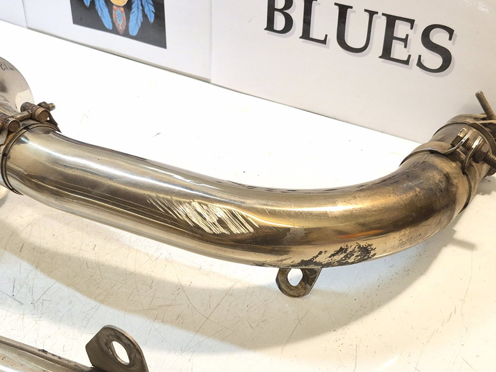 Honda VTR 1000 Firestorm Exhaust End Cans, Pair,  Delkevic
