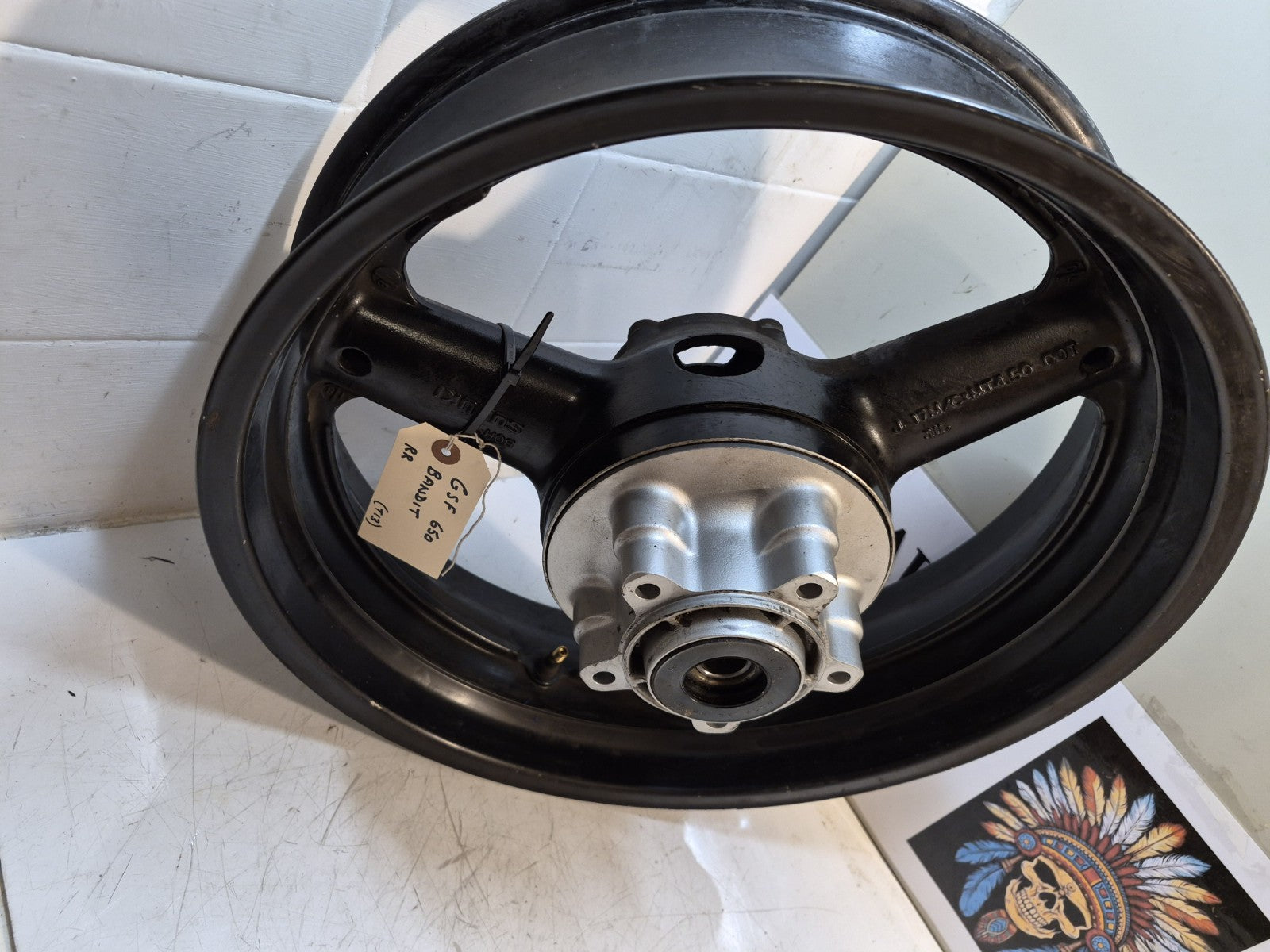 Suzuki GSF 650 Bandit Rear Wheel