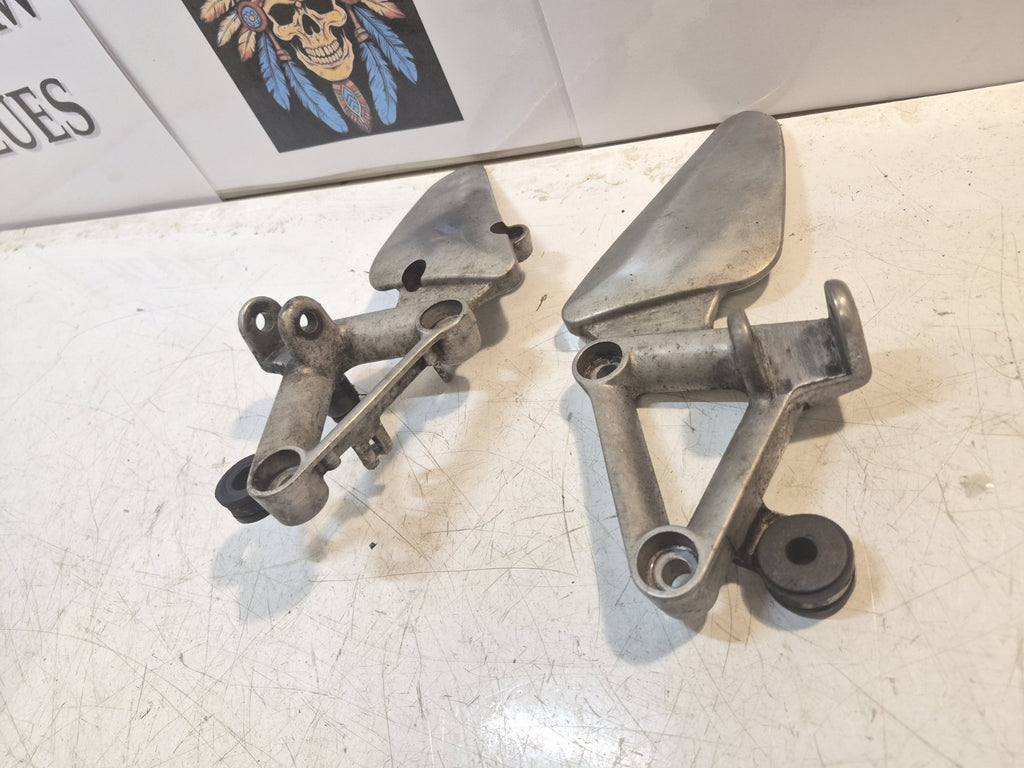 Honda CBR 1100 Blackbird Front Peg Hangers, Pair