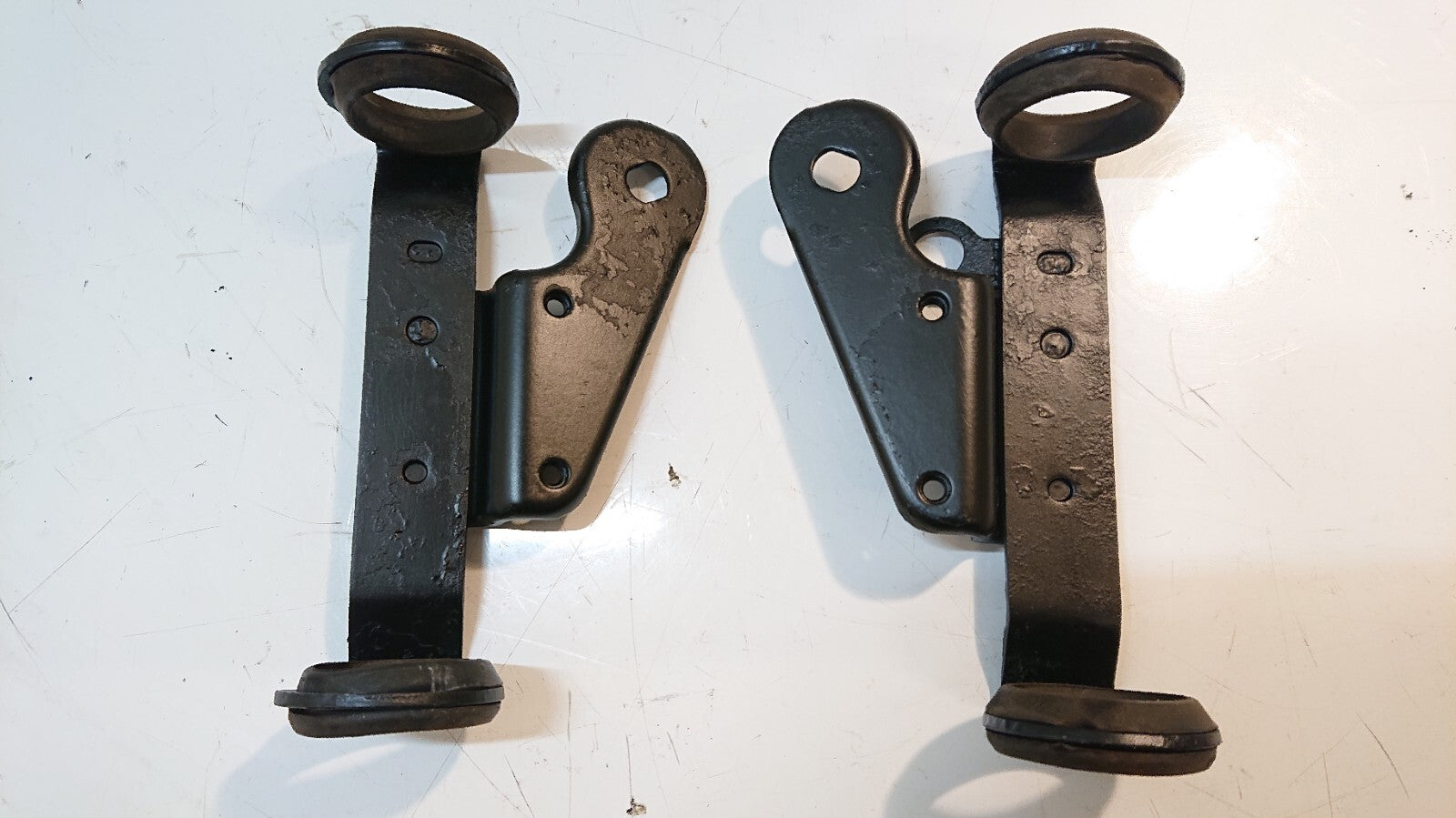 Suzuki GS 500 K2 Headlight Mounting Brackets, Pair
