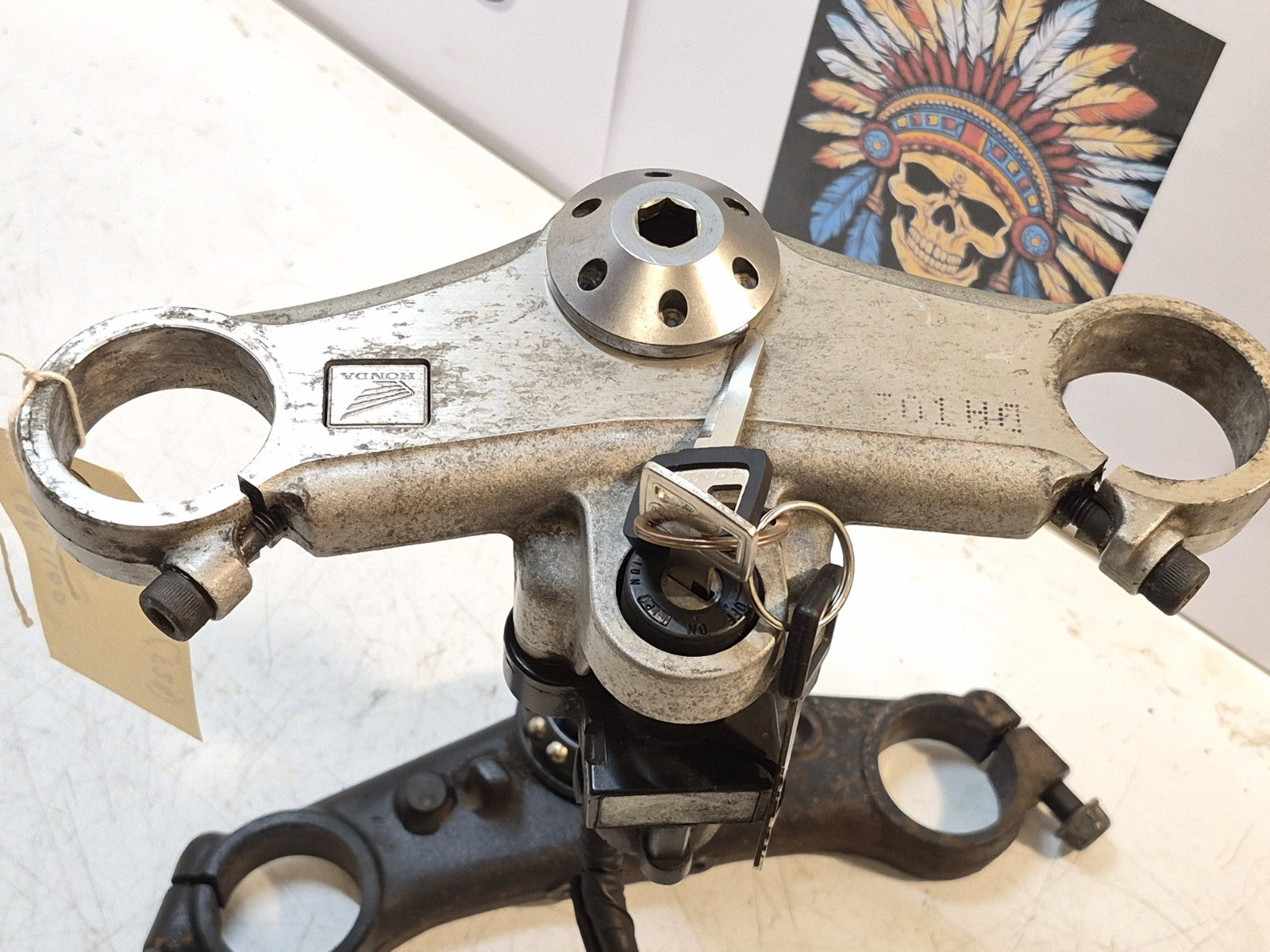 Honda CBR 1100 Blackbird Yoke, Tripple Tree Complete