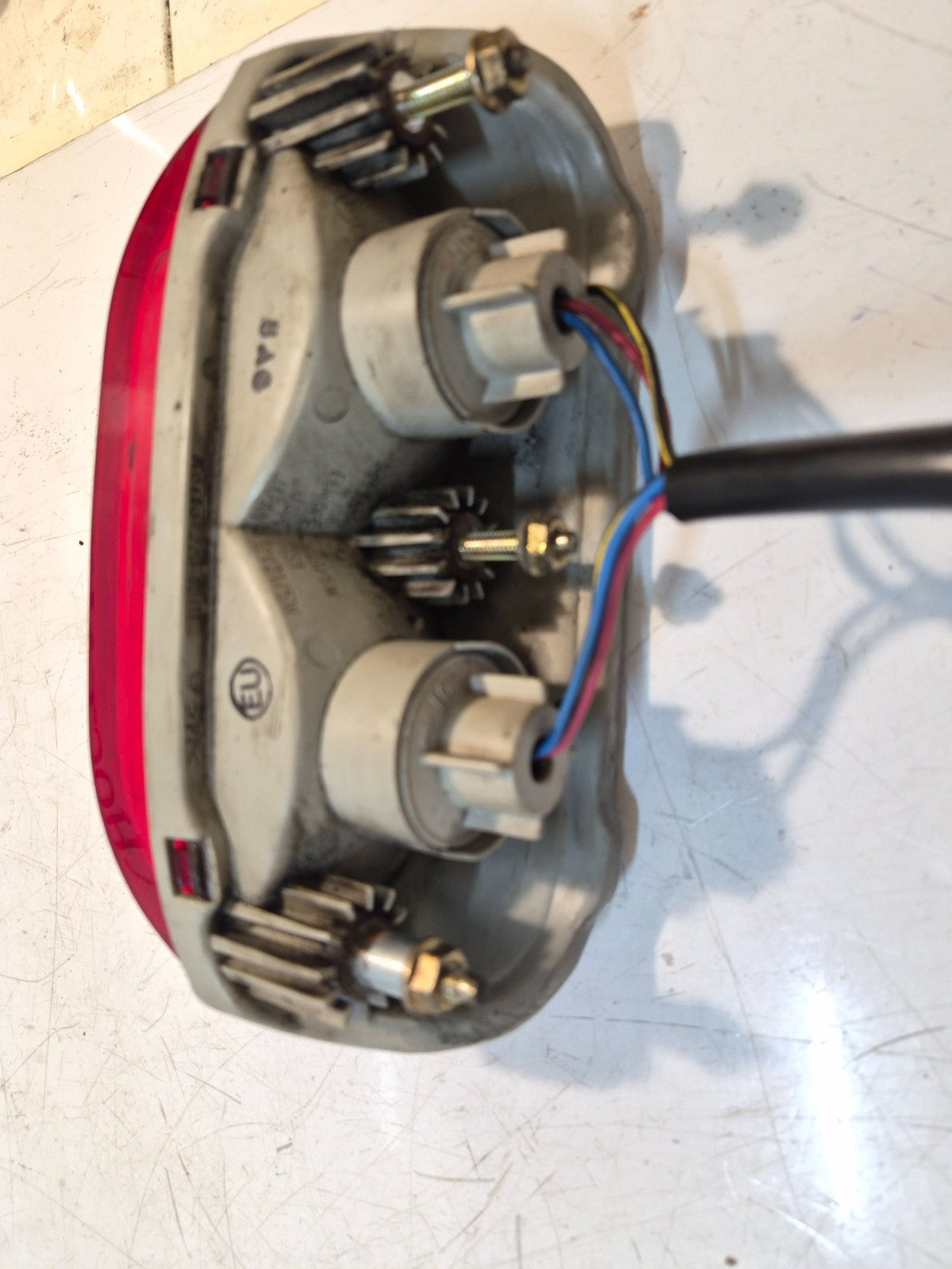 Kawasaki ZZR 1100 D - Rear Back Brake Tail Light & Wiring