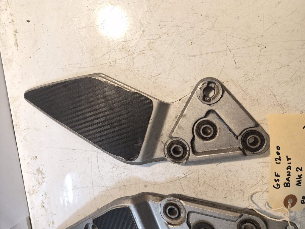 Suzuki GSF 1200 Bandit Mk2 Front Peg Hangers, Pair
