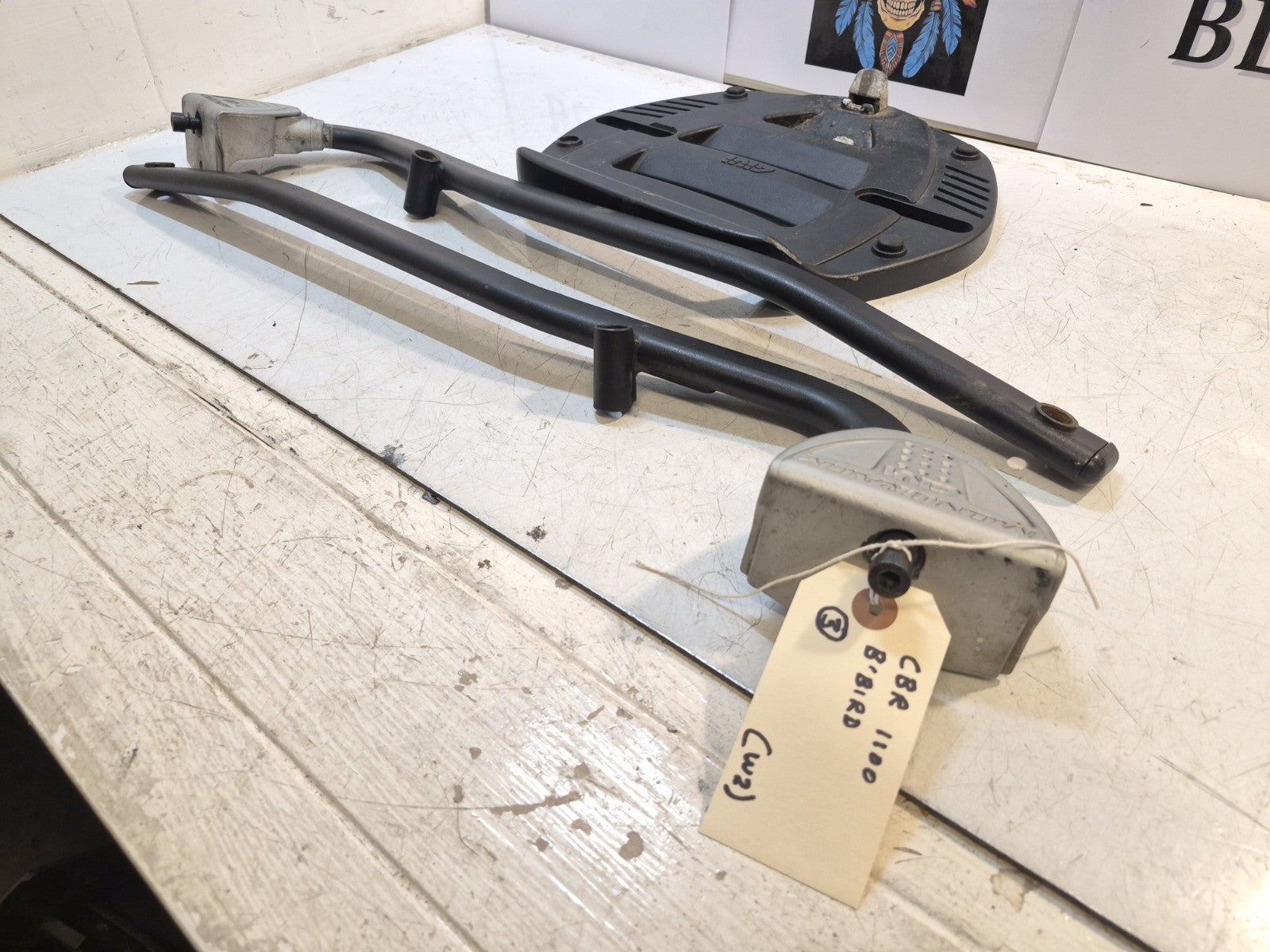 Honda CBR 1100 Blackbird Givi Base And Brackets