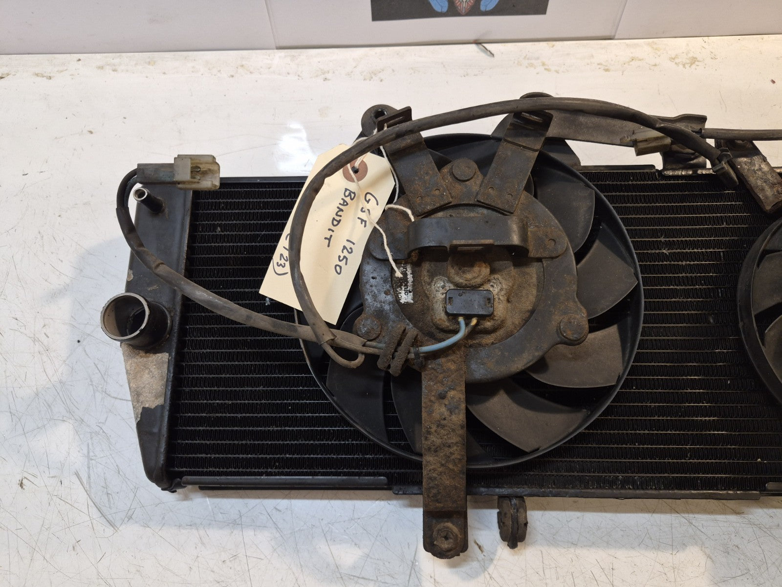 Suzuki GSF 1250 Bandit Radiator And Fans