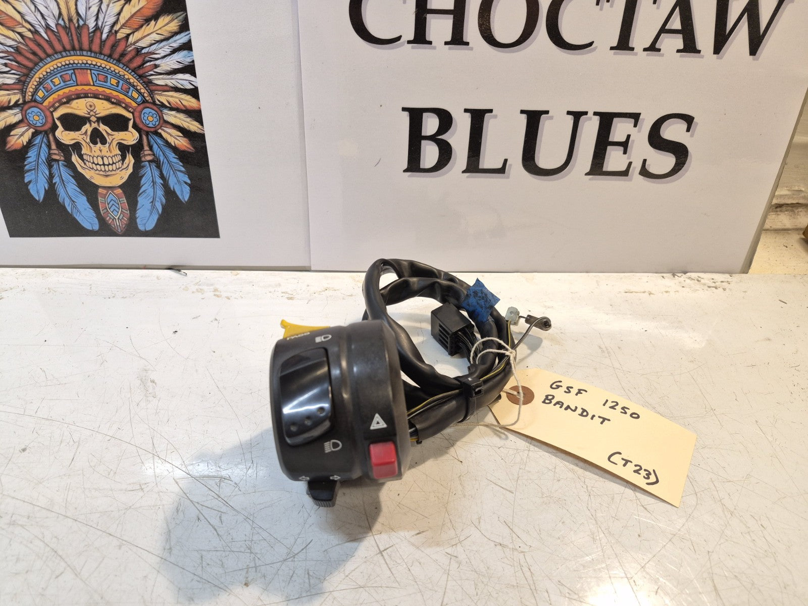 Suzuki GSF 1250 Bandit Switchgear, Left-hand