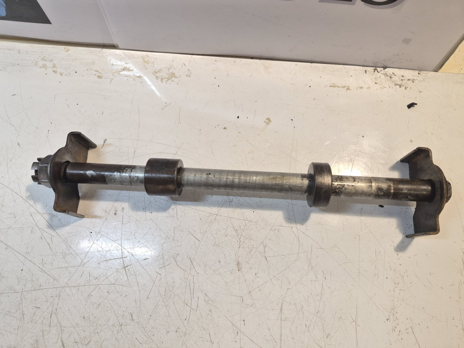 Kawasaki ER 5 Rear Wheel Spindle And Spacers