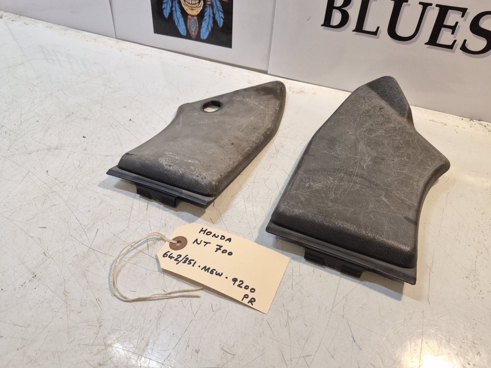 Honda NT 700 Deauville Fairing, Top Lids, Pair