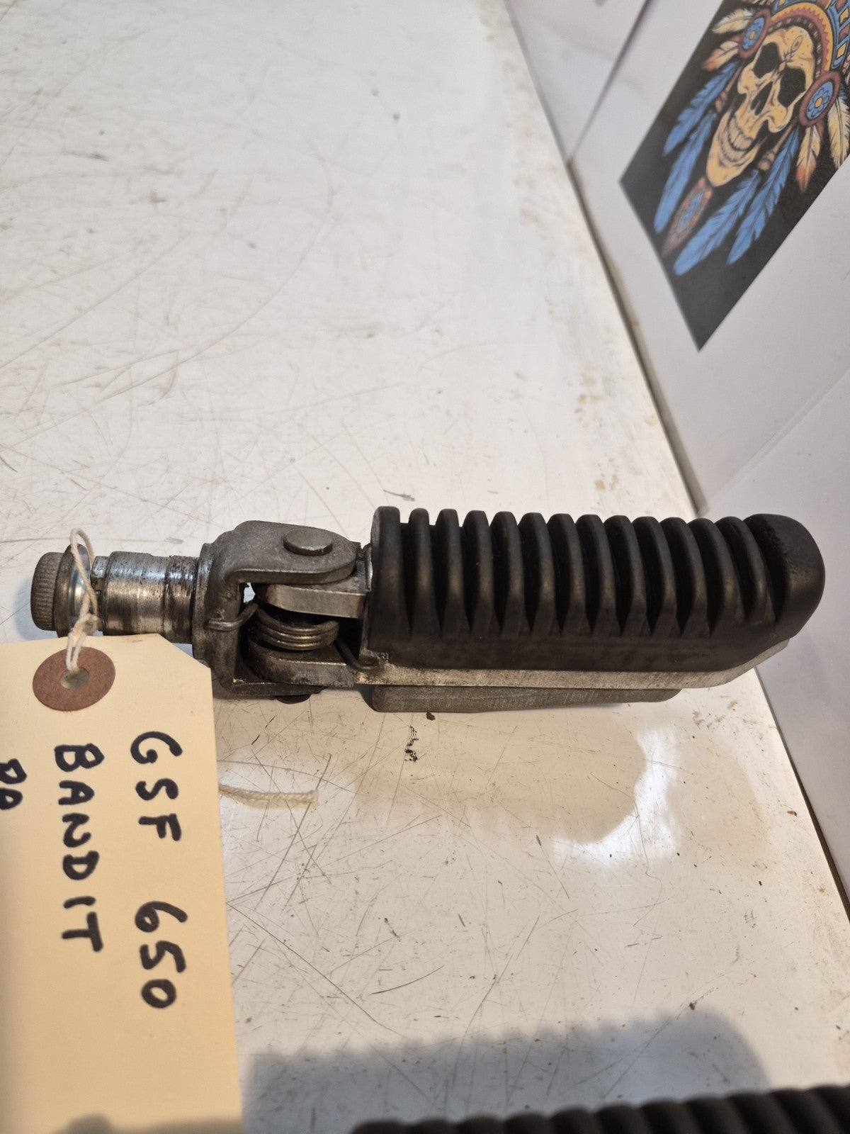 Suzuki GSF 650 Bandit Footpegs, Riders, Pair