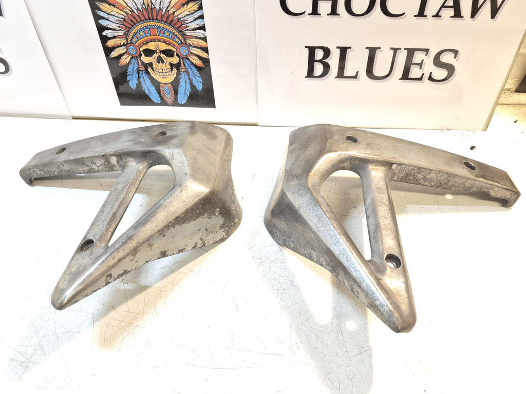 Kawasaki ER 5 Radiator Guards, Brackets, Pair
