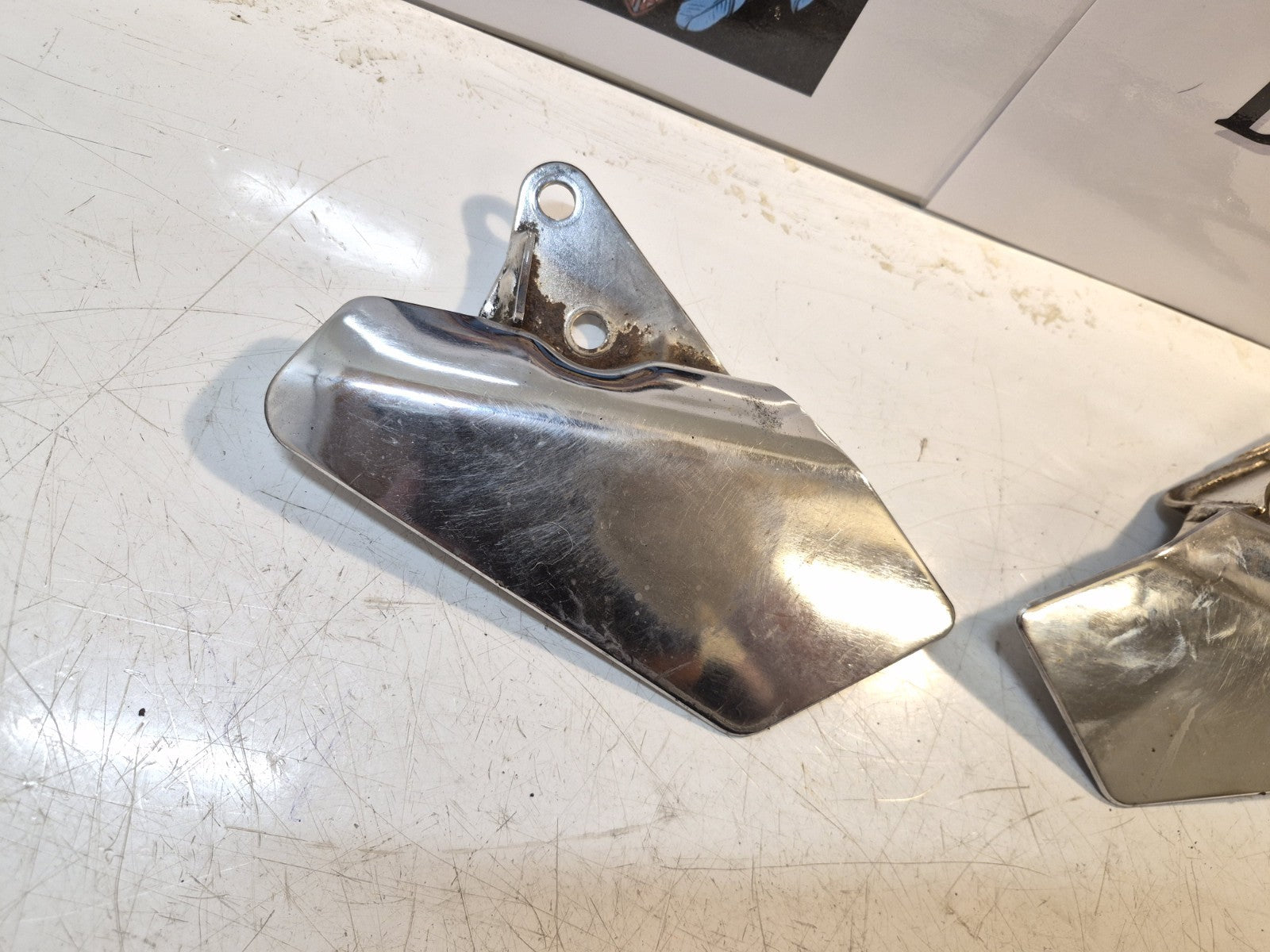 Suzuki VX 800 Heel Guards, Pair