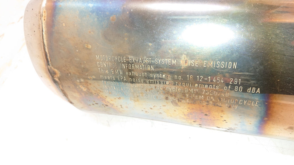 BMW K 75 Exhaust End Can