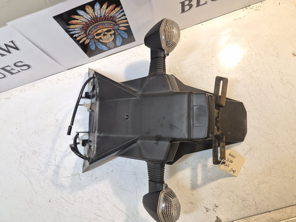 Suzuki SV 650s Gen 2 Rear Fender, Plate Mount