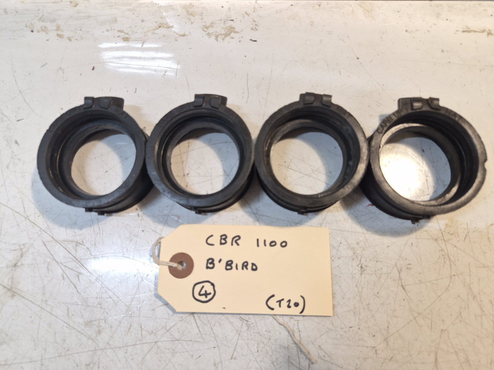 Honda CBR 1100 Blackbird Inlet Manifold Rubbers