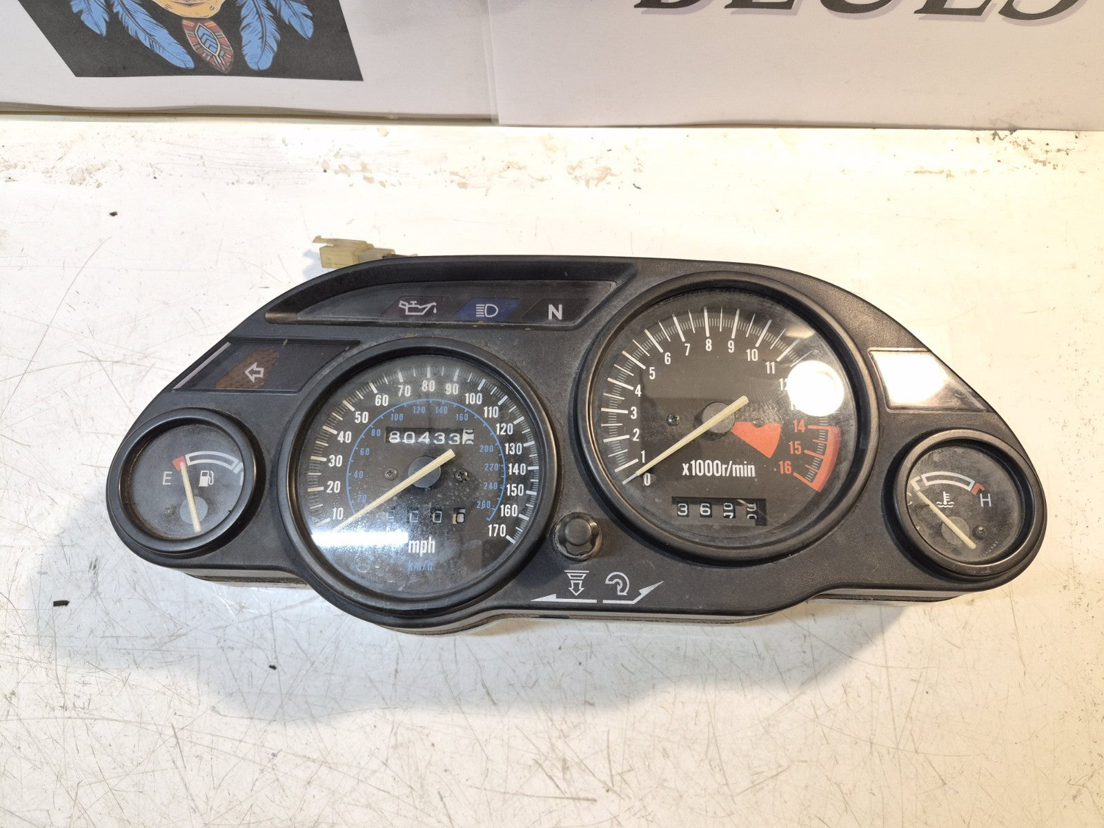 Kawasaki ZZR 600 Clocks / Instrument Cluster
