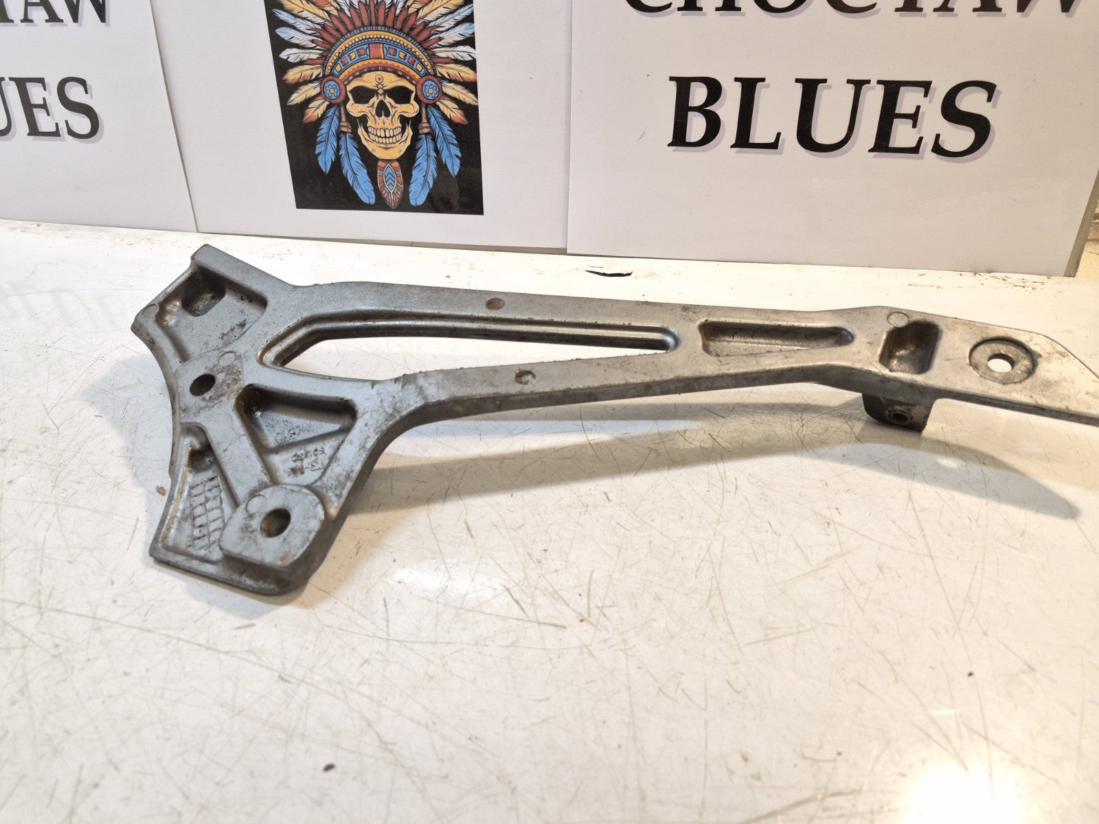 Kawasaki ER 5 Footpeg Hanger, Left-hand