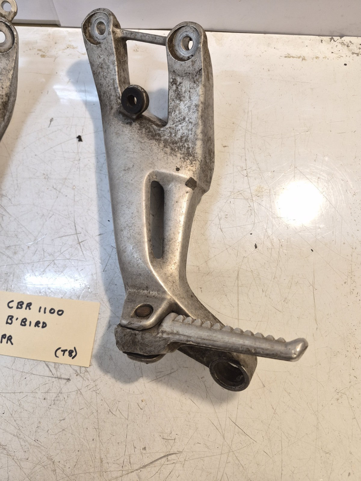 Honda CBR 1100 Blackbird Pillion Pegs And Hangers, Pair
