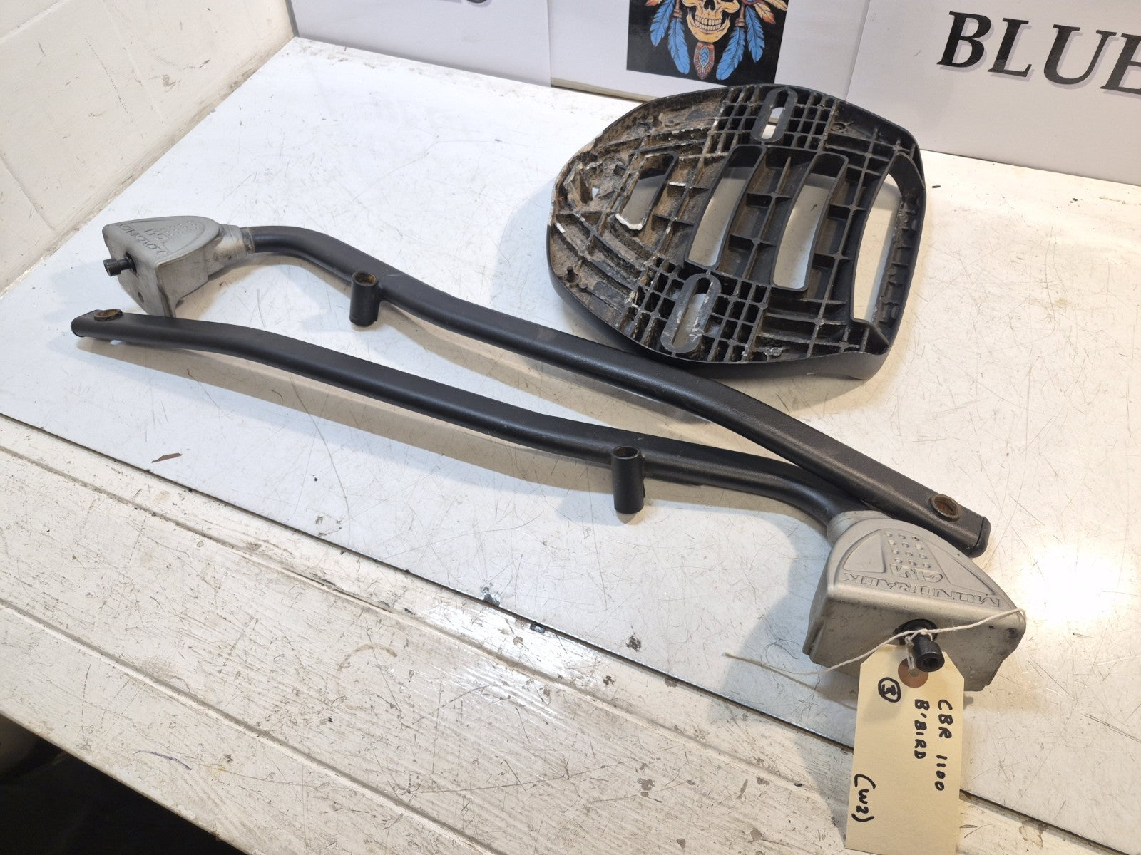 Honda CBR 1100 Blackbird Givi Base And Brackets
