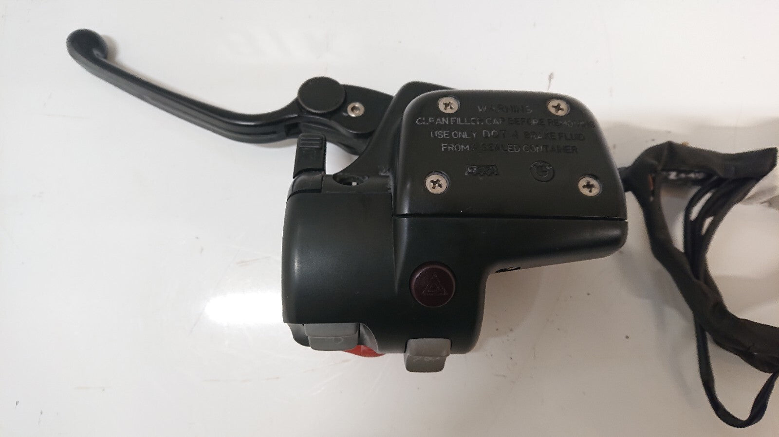 BMW R1150 RT Lefthand Switch Gear, Clutch Master Cylinder And Lever