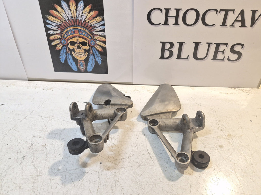 Honda CBR 1100 Blackbird Front Peg Hangers, Pair
