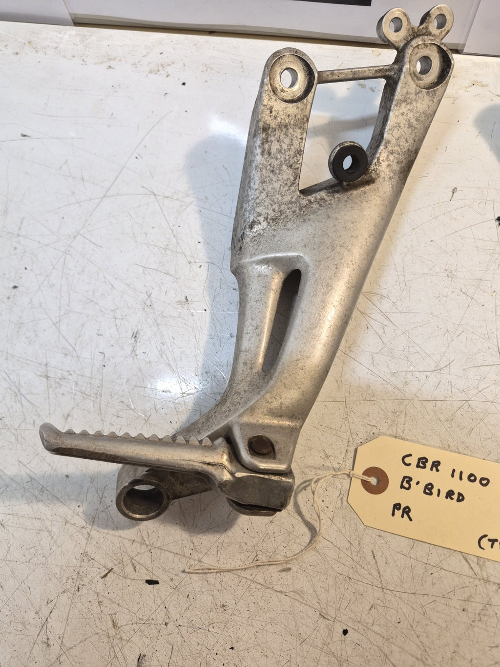 Honda CBR 1100 Blackbird Pillion Pegs And Hangers, Pair