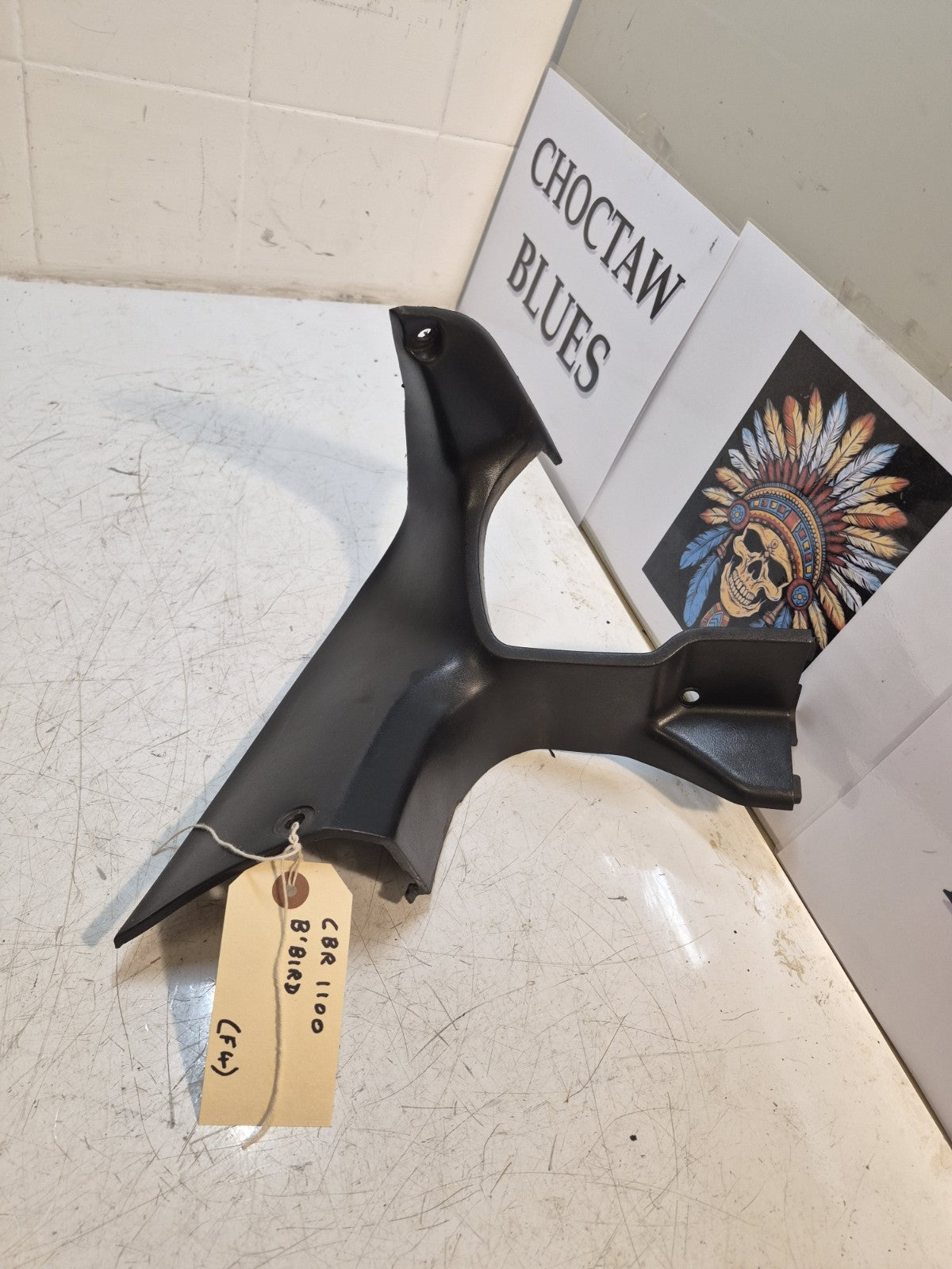 Honda CBR 1100 Blackbird Fairing, Top Infill Panel, Left-hand