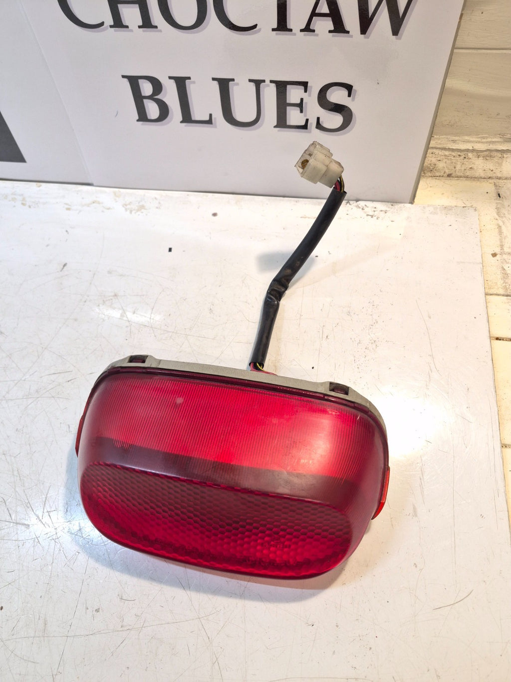 Kawasaki ZZR 1100 D - Rear Back Brake Tail Light & Wiring