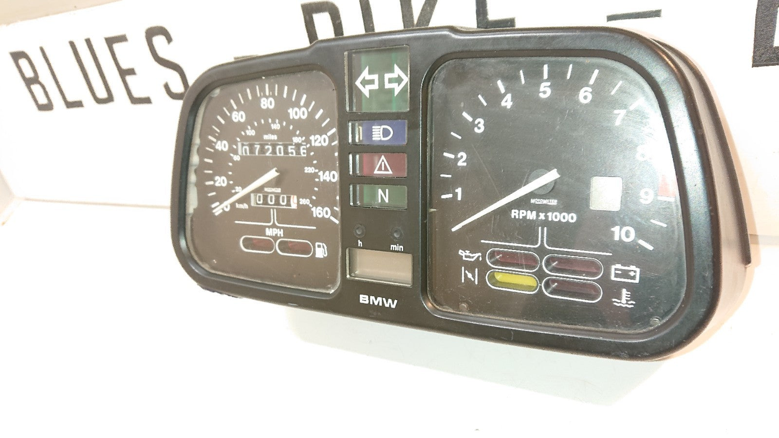BMW K75 Clocks/Instrument Panel