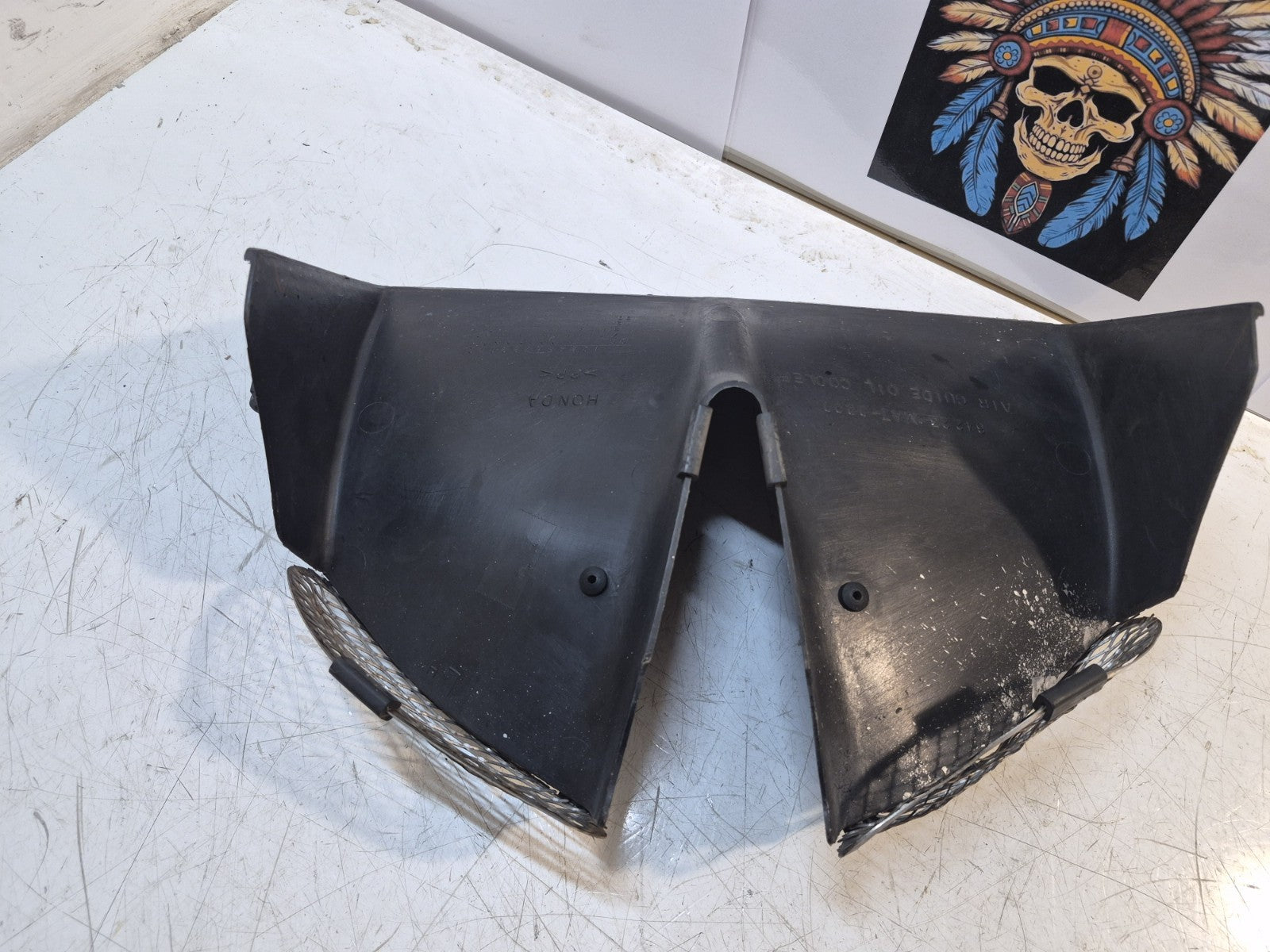 Honda CBR 1100 Blackbird Fairing, Oil Cooler Air Guide