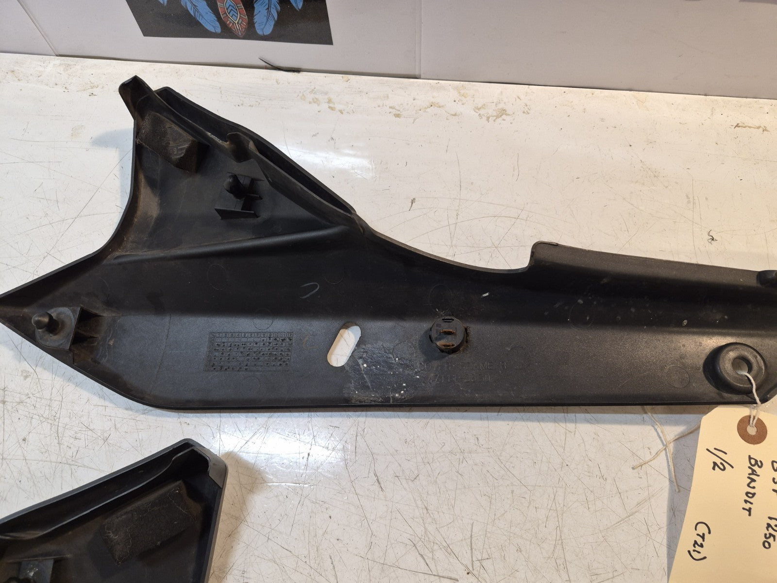 Suzuki GSF 1250 Bandit Fairing, Side Panels, Pair