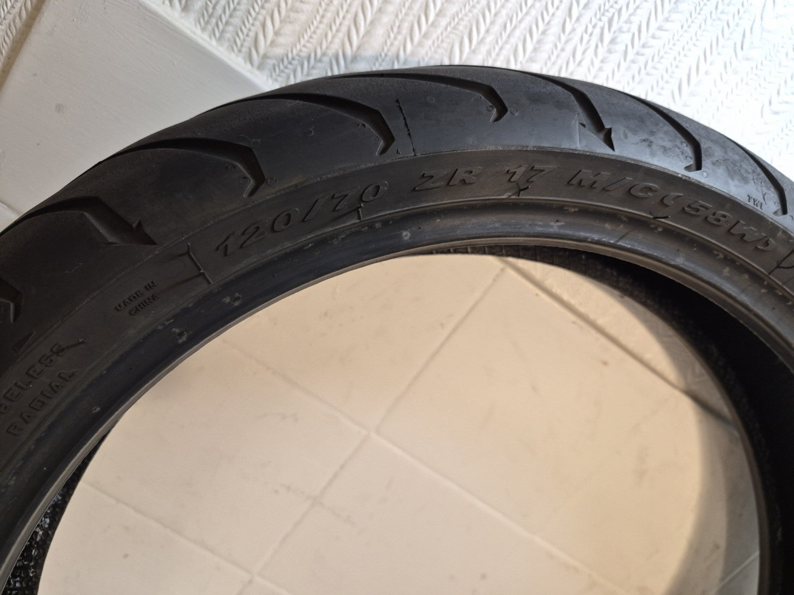 Pirelli Angel ST 120/70 ZR17 Part Worn Tyre