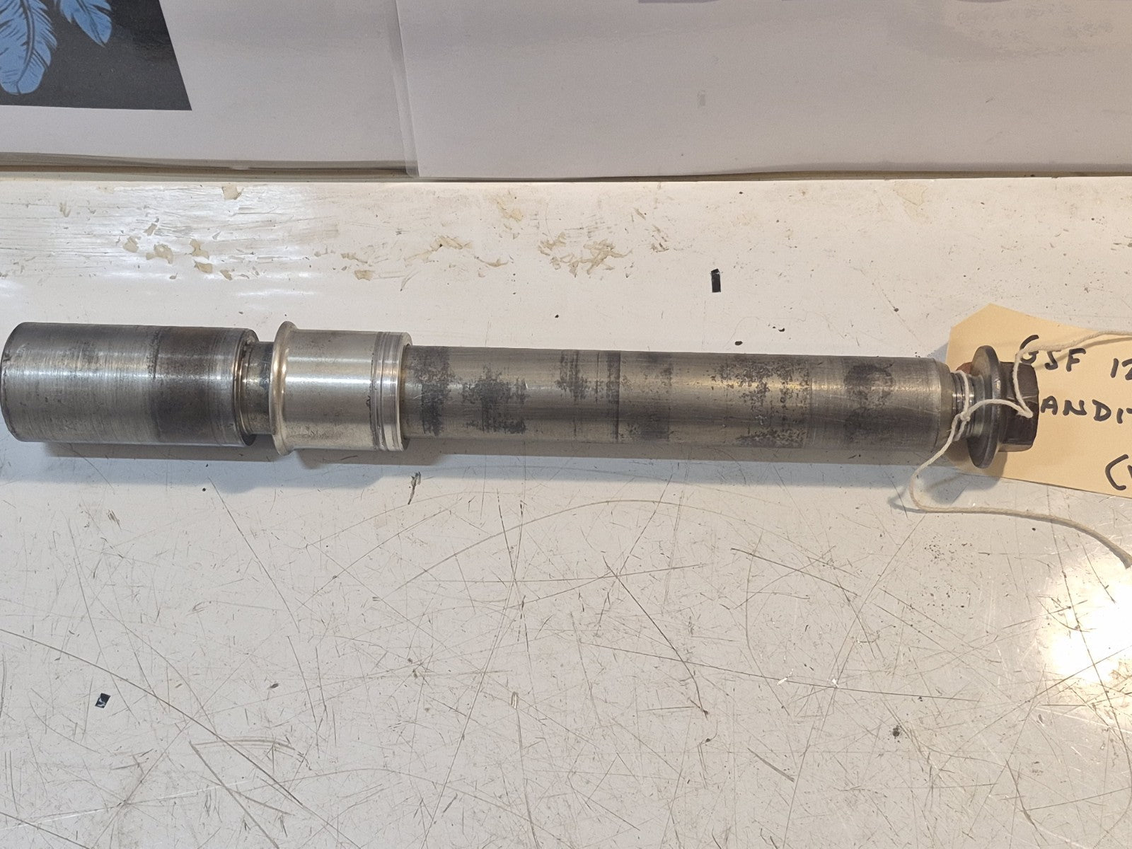 Suzuki GSF 1250 Bandit Front Wheel Spindle And Spacer