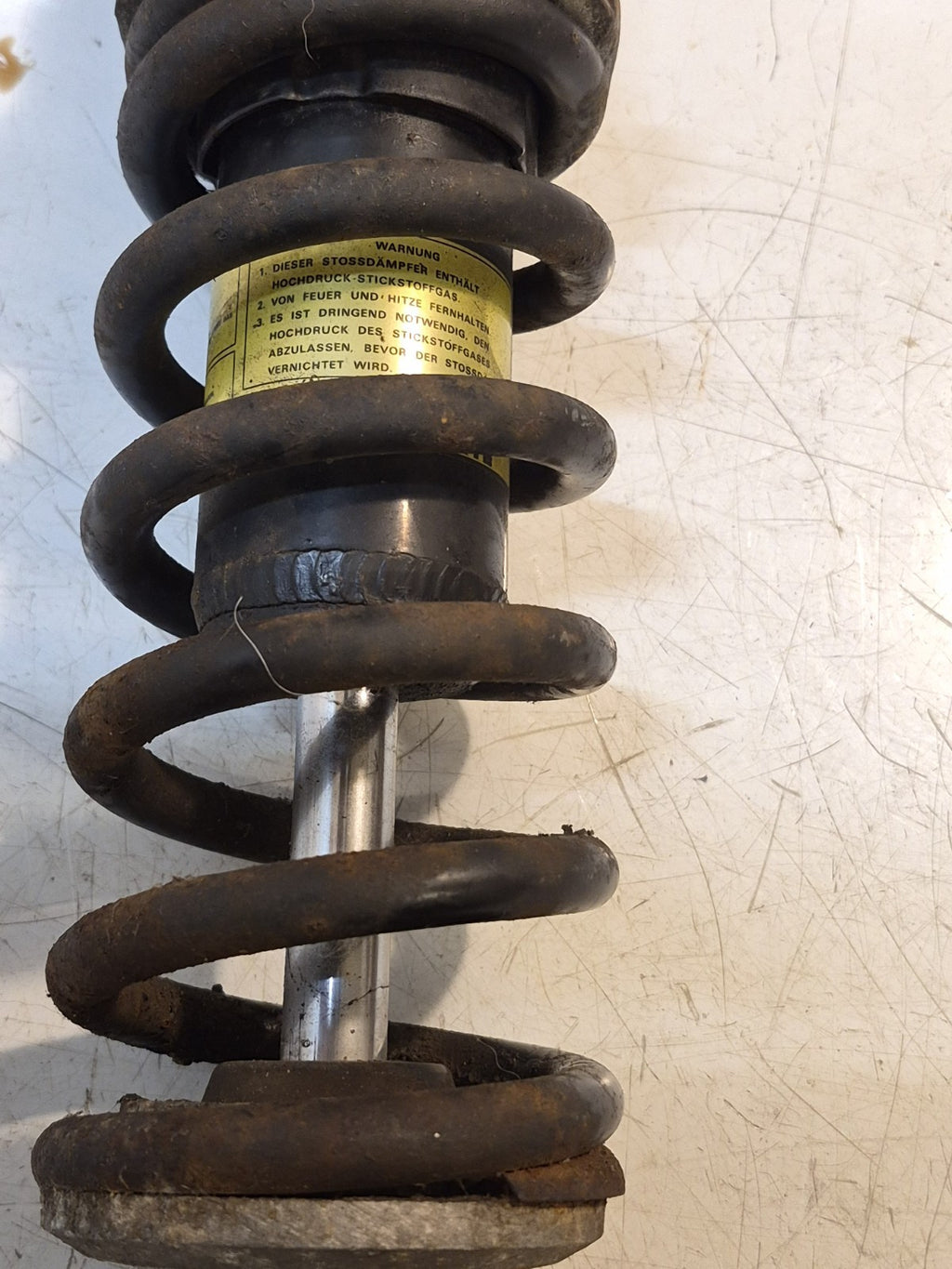 Suzuki GSF 600 Bandit Mk1 Mono Shock